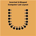 Inverted U-Shaped Computer Lab Layout